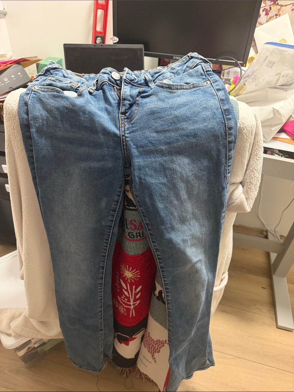 True Religion Blue Denim Boot Cut Jeans